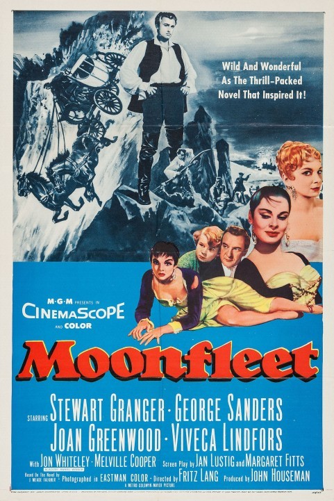 Moonfleet (1955) poster
