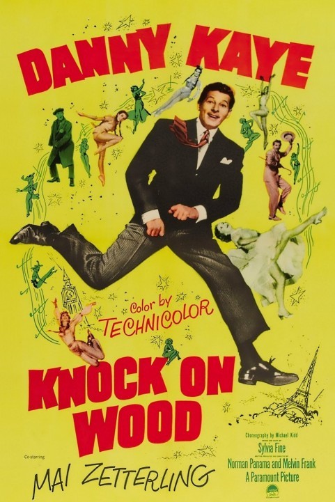 Knock On Wood (1954) poster