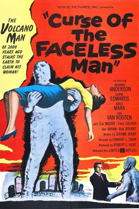 Curse of the Faceless Man (1958) poster