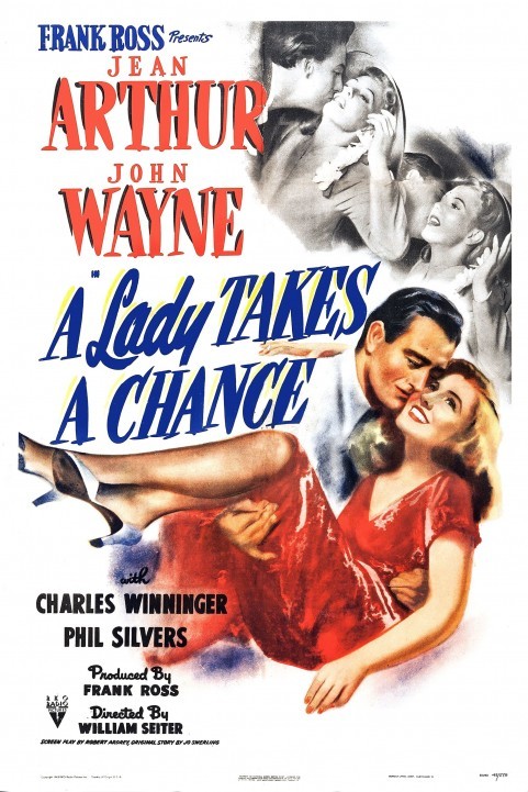 A Lady Takes a Chance poster