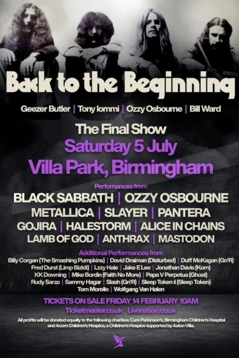 Back to the Beginning: Ozzy's Final Bow poster