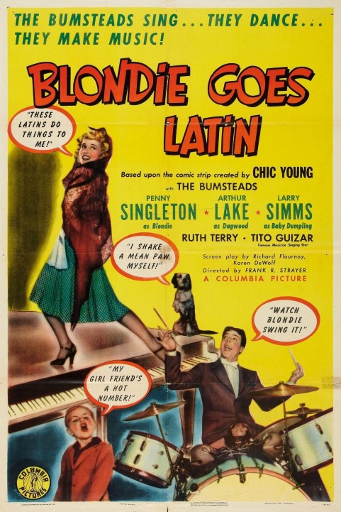 Blondie Goes poster