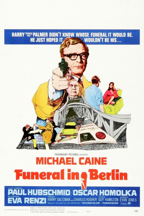 Funeral in Berlin poster