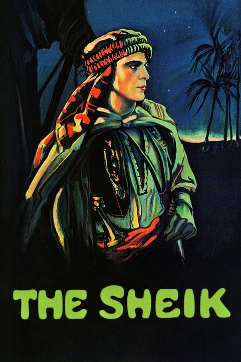 The Sheik (1921) poster